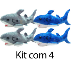 Kit - 4 Tubarões