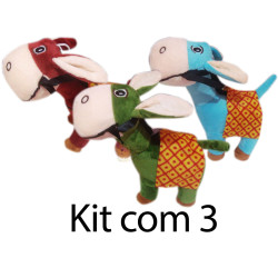 Kit: 3 Burrinhos