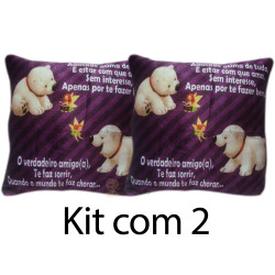 Almofadas kit com 2