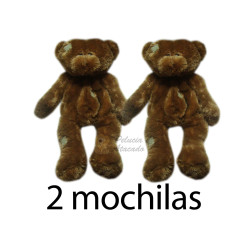 Kit - 2 Mochilas Urso