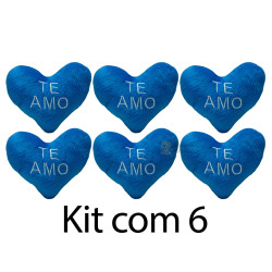 Kit: 6 Corações PP