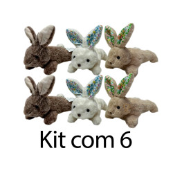 Kit: 6 Coelhos
