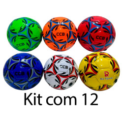 Kit: 12 Bolas De Futebol