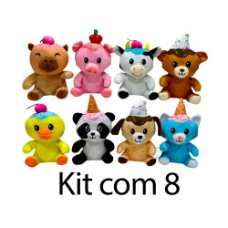 Kit: 8 Animais Sortidos