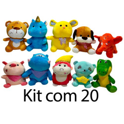 Kit: 20 Animais Sortidos