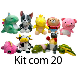 Kit: 20 Animais Sortidos