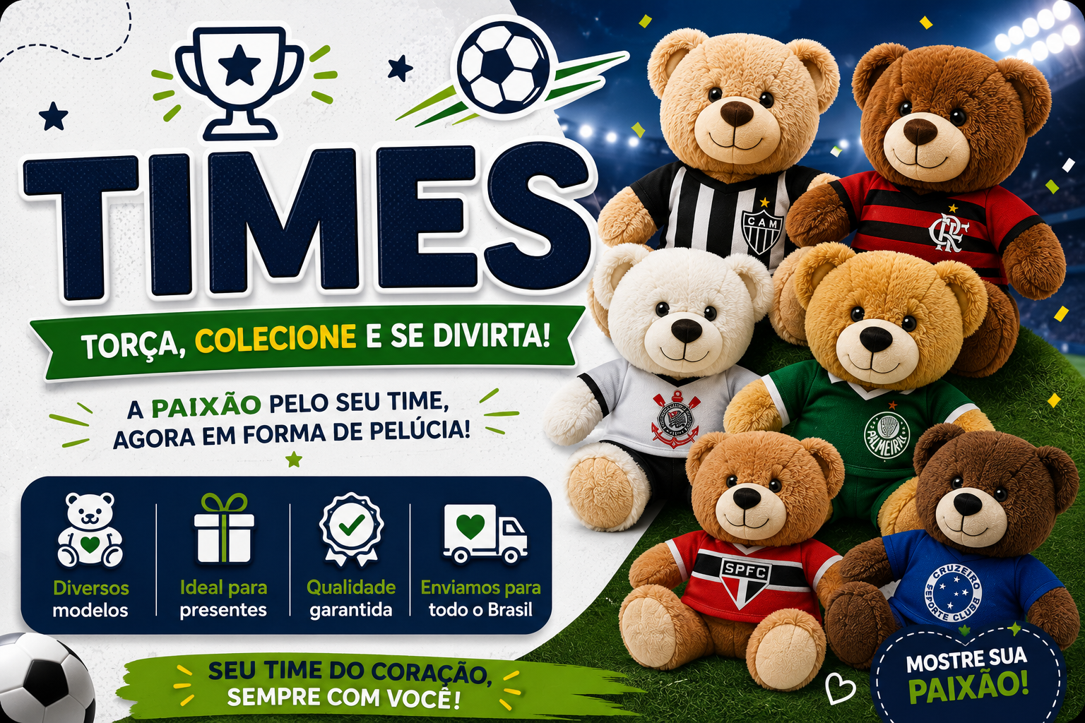 Times de SP RJ MG