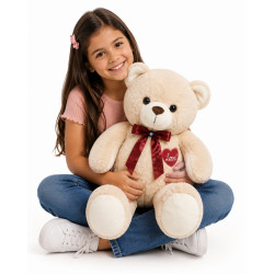 Urso Bob com Laço